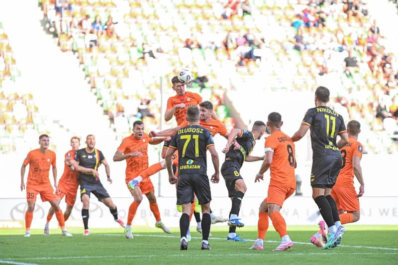 Football. PKO BP Ekstraklasa. Zaglebie Lubin - Korona Kielce. 01.08.2025