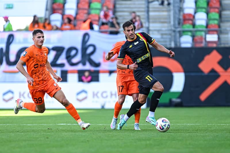 Football. PKO BP Ekstraklasa. Zaglebie Lubin - Korona Kielce. 01.08.2025