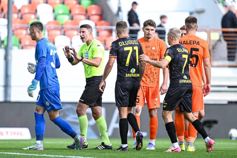 Football. PKO BP Ekstraklasa. Zaglebie Lubin - Korona Kielce. 01.08.2025