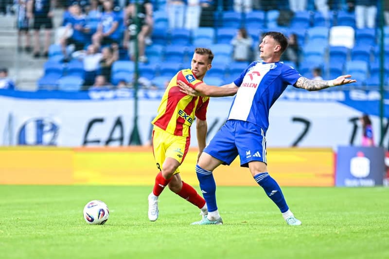 Football. PKO BP Ekstraklasa. Wisla Plock - Korona Kielce. 19.07.2025