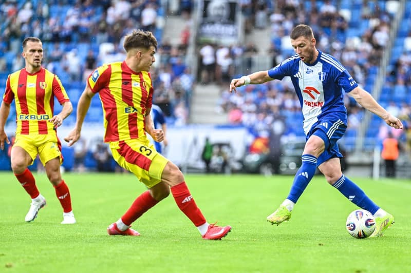 Football. PKO BP Ekstraklasa. Wisla Plock - Korona Kielce. 19.07.2025