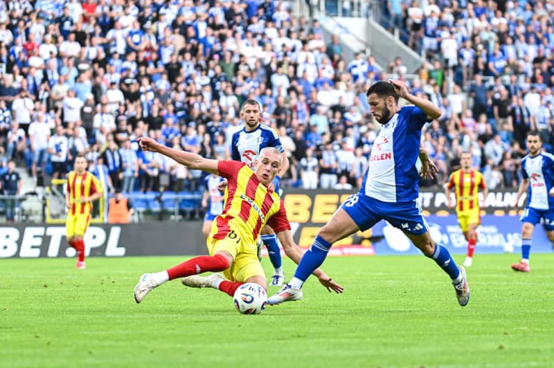 Football. PKO BP Ekstraklasa. Wisla Plock - Korona Kielce. 19.07.2025