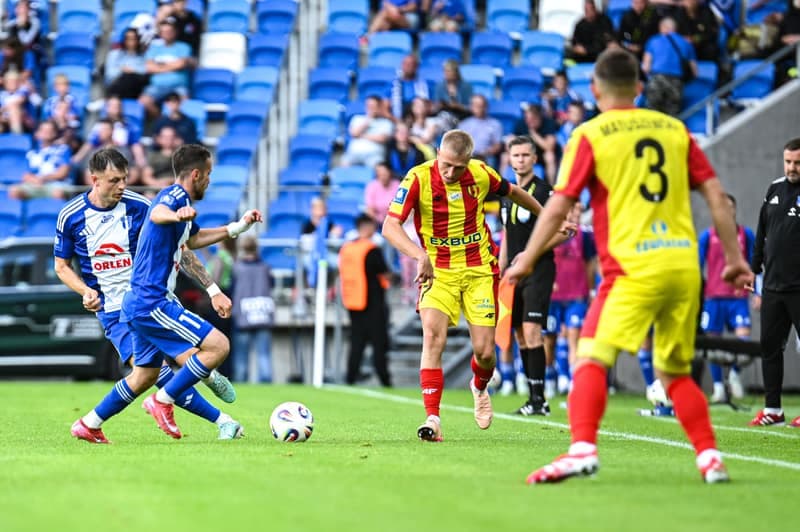 Football. PKO BP Ekstraklasa. Wisla Plock - Korona Kielce. 19.07.2025