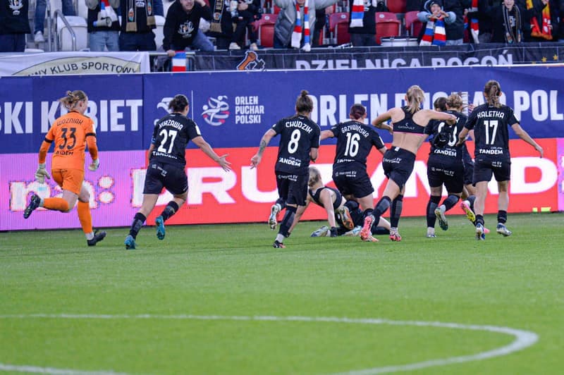Football. Orlen Puchar Polski. Czarni Sosnowiec - Pogon Szczecin. 17.05.2025