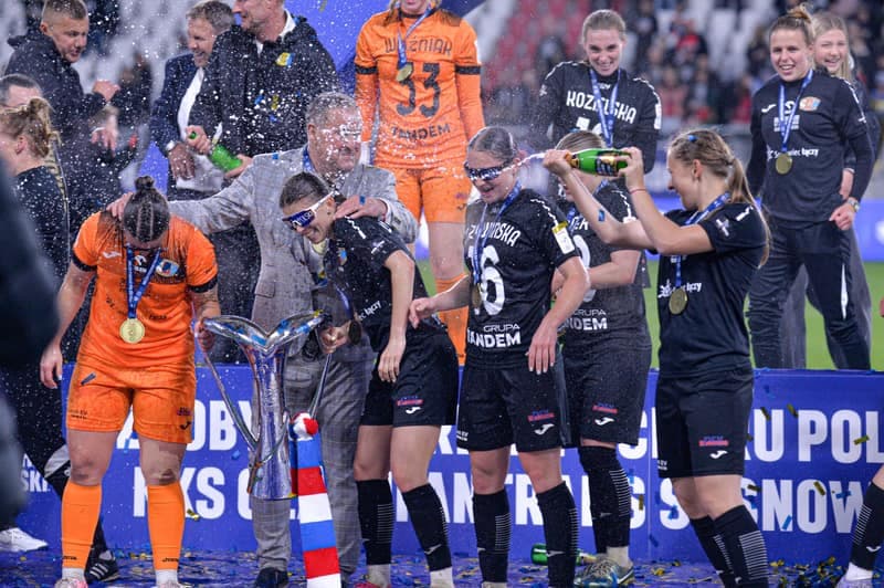 Football. Orlen Puchar Polski. Czarni Sosnowiec - Pogon Szczecin. 17.05.2025