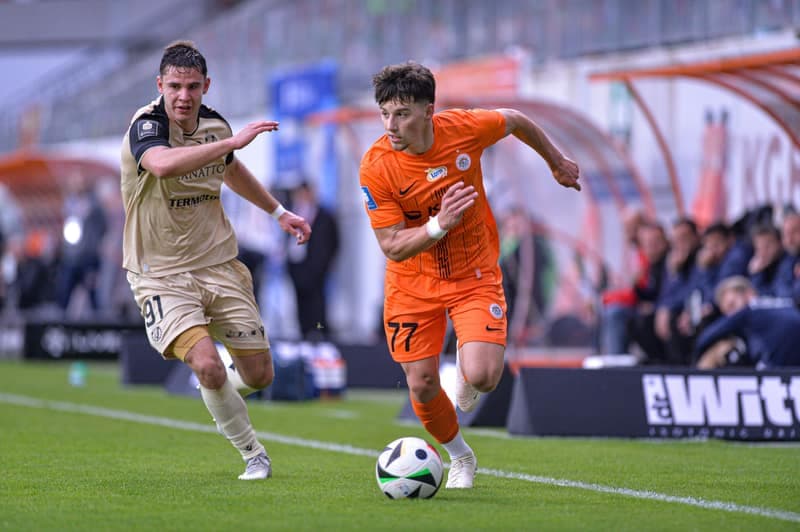 Football. PKO BP Ekstraklasa. Zaglebie Lubin - Widzew Lodz. 10.05.2025