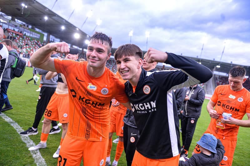 Football. PKO BP Ekstraklasa. Zaglebie Lubin - Widzew Lodz. 10.05.2025