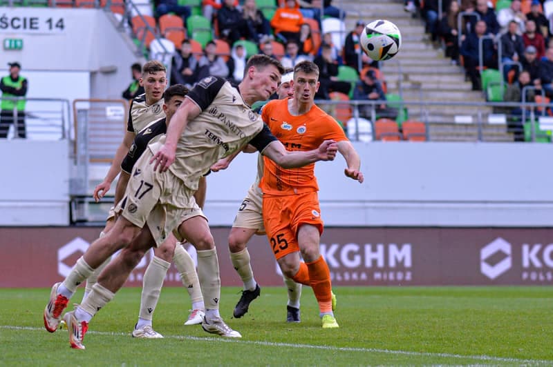 Football. PKO BP Ekstraklasa. Zaglebie Lubin - Widzew Lodz. 10.05.2025