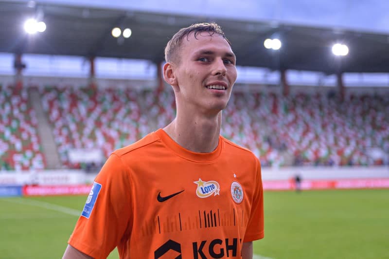 Football. PKO BP Ekstraklasa. Zaglebie Lubin - Widzew Lodz. 10.05.2025