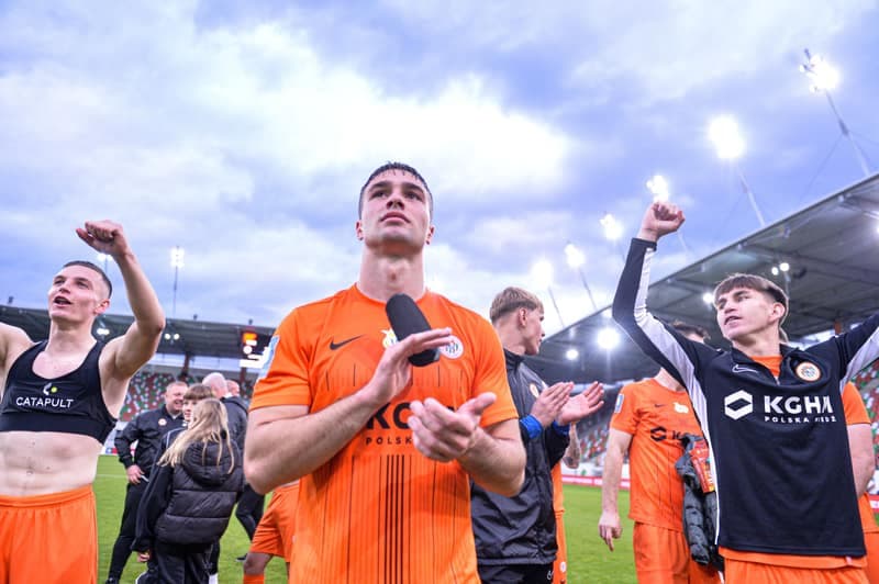 Football. PKO BP Ekstraklasa. Zaglebie Lubin - Widzew Lodz. 10.05.2025