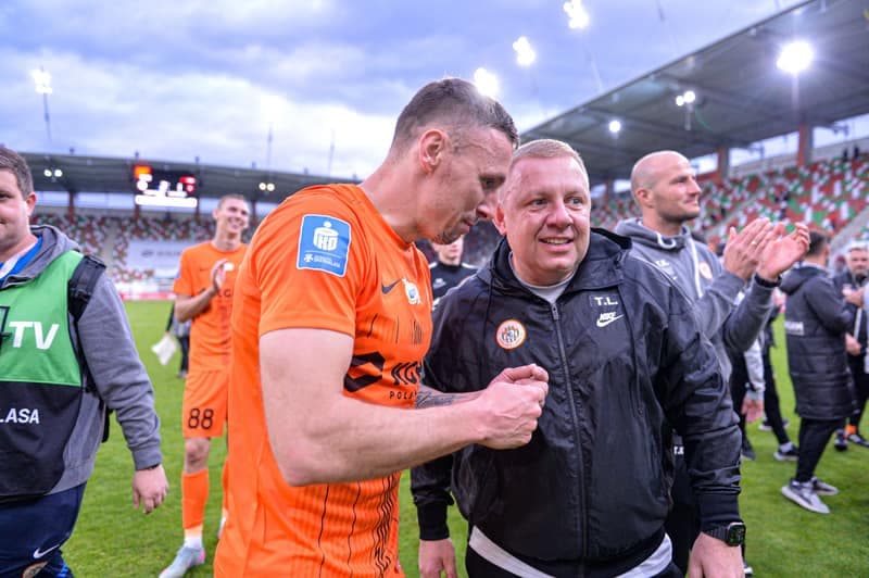 Football. PKO BP Ekstraklasa. Zaglebie Lubin - Widzew Lodz. 10.05.2025