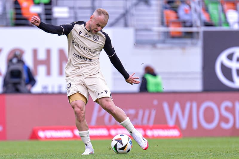 Football. PKO BP Ekstraklasa. Zaglebie Lubin - Widzew Lodz. 10.05.2025
