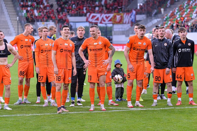 Football. PKO BP Ekstraklasa. Zaglebie Lubin - Widzew Lodz. 10.05.2025