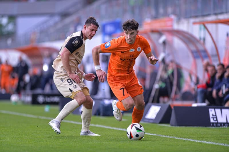 Football. PKO BP Ekstraklasa. Zaglebie Lubin - Widzew Lodz. 10.05.2025