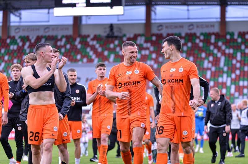 Football. PKO BP Ekstraklasa. Zaglebie Lubin - Widzew Lodz. 10.05.2025