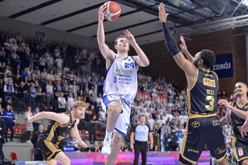 Basketball. Orlen Basket Liga. Gornik Walbrzych - Trefl Sopot. 26.04.2025