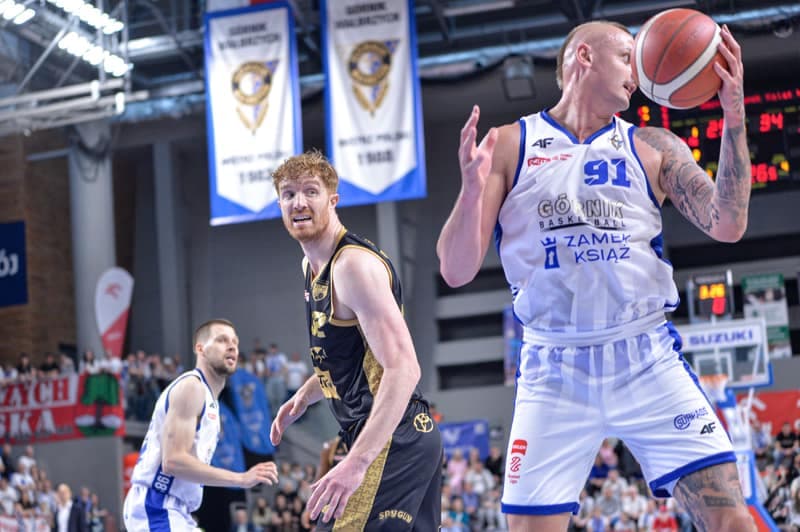 Basketball. Orlen Basket Liga. Gornik Walbrzych - Trefl Sopot. 26.04.2025