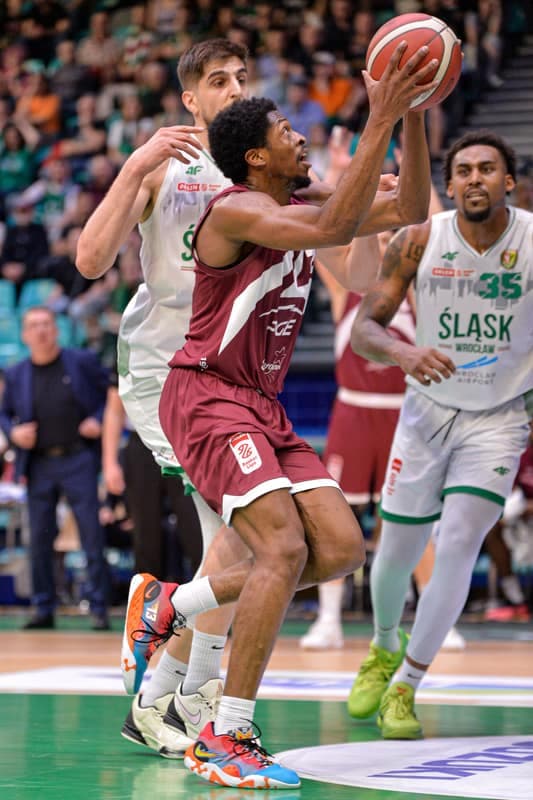 Basketball. Orlen Basket Liga. Slask Wroclaw - Spojnia Stargard. 14.04.2025