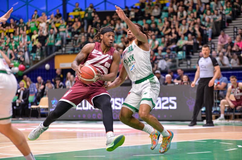 Basketball. Orlen Basket Liga. Slask Wroclaw - Spojnia Stargard. 14.04.2025