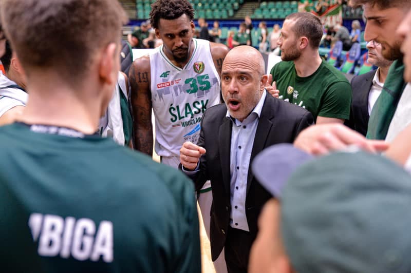 Basketball. Orlen Basket Liga. Slask Wroclaw - Spojnia Stargard. 14.04.2025