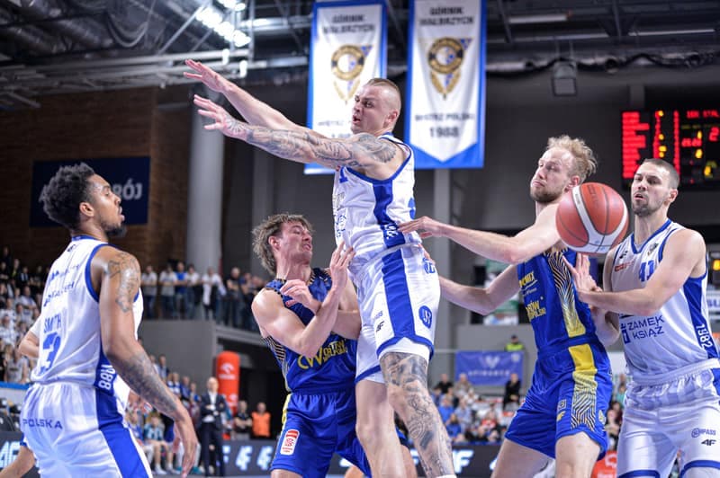 Basketball. Orlen Basket Liga. Gornik Walbrzych - Stal Ostrow Wielkopolski. 27.03.2025