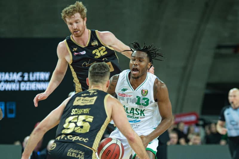 Basketball. Orlen Basket Liga. WKS Slask Wroclaw - Trefl Sopot. 19.10.2024