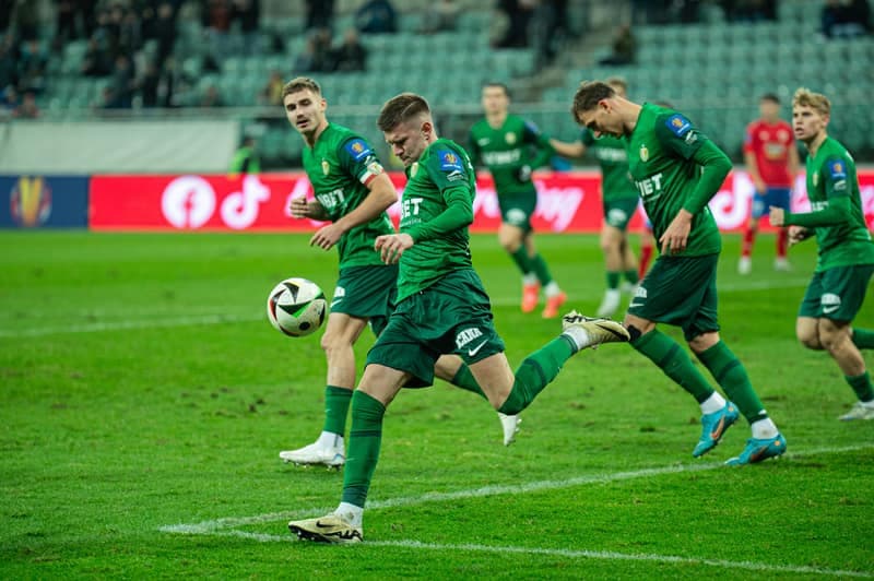 Football. Polish Cup. Slask Wroclaw - Piast Gliwice. 03.12.2024