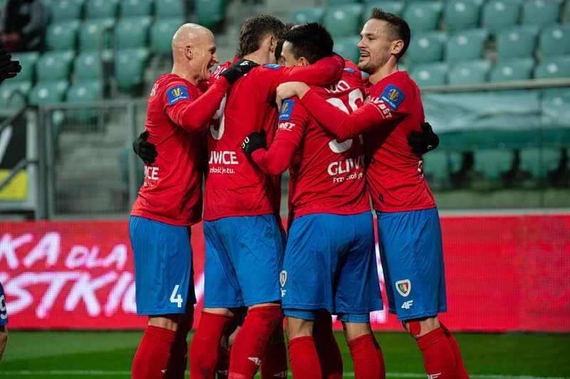 Football. Polish Cup. Slask Wroclaw - Piast Gliwice. 03.12.2024