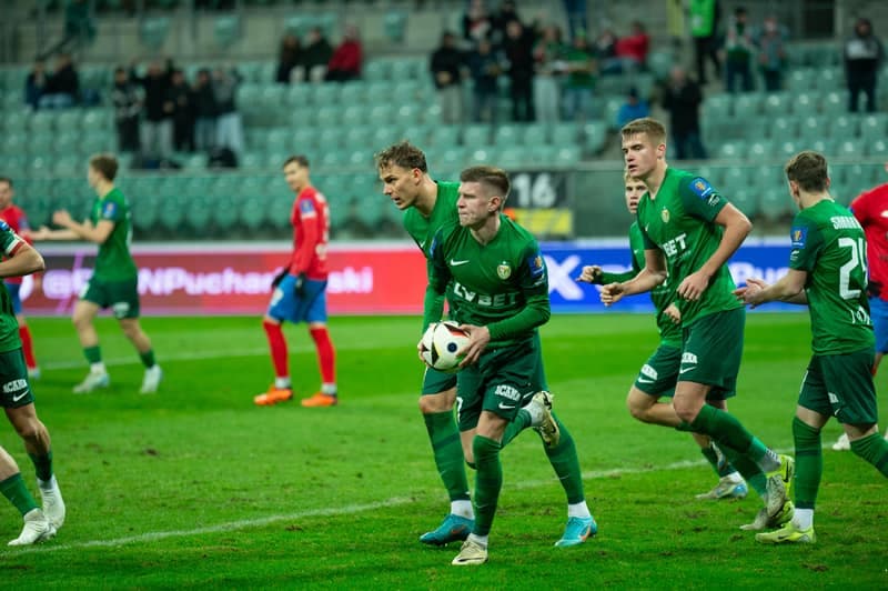 Football. Polish Cup. Slask Wroclaw - Piast Gliwice. 03.12.2024