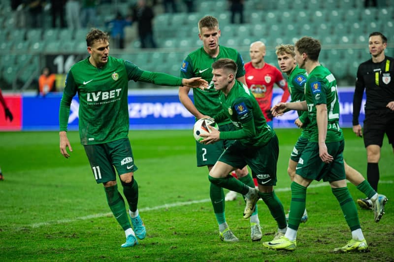 Football. Polish Cup. Slask Wroclaw - Piast Gliwice. 03.12.2024