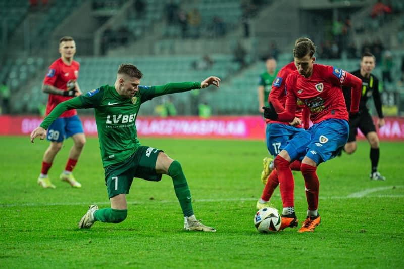 Football. Polish Cup. Slask Wroclaw - Piast Gliwice. 03.12.2024