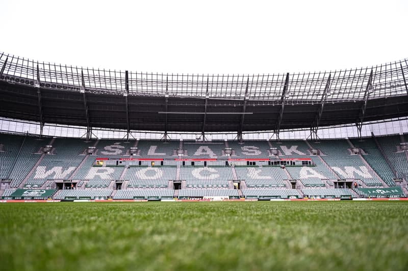 Football. Betclic 1 Liga. Slask Wroclaw - Polonia Warszawa. 26.09.2025