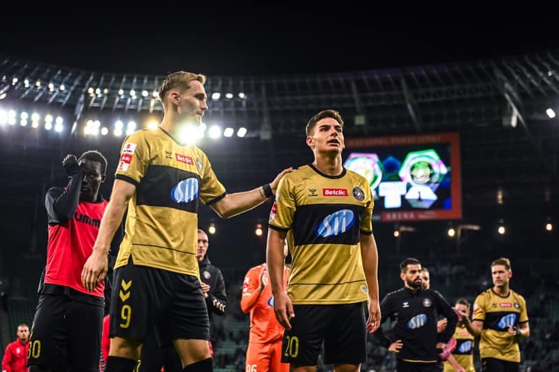 Football. Betclic 1 Liga. Slask Wroclaw - Polonia Warszawa. 26.09.2025