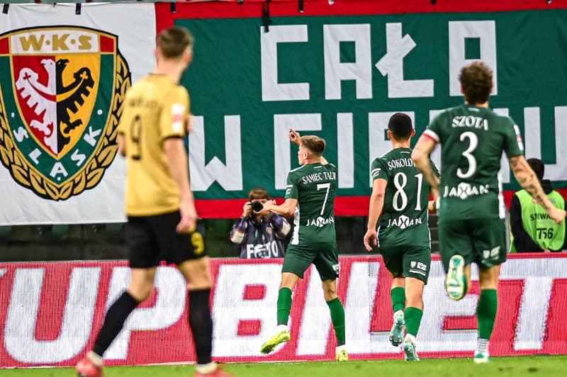 Football. Betclic 1 Liga. Slask Wroclaw - Polonia Warszawa. 26.09.2025