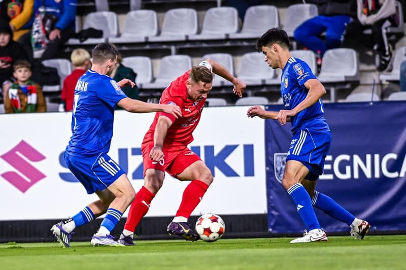 Football. STS Puchar Polski. Miedz Legnica - Pogon Siedlce. 24.09.2025