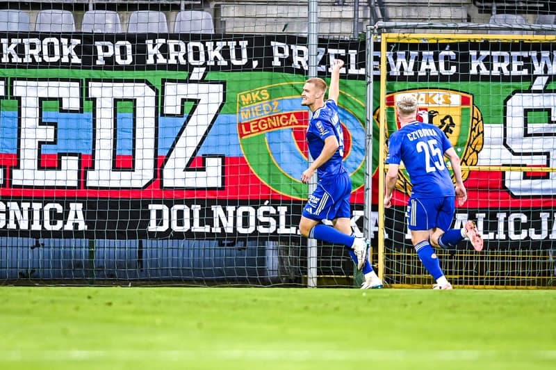 Football. STS Puchar Polski. Miedz Legnica - Pogon Siedlce. 24.09.2025