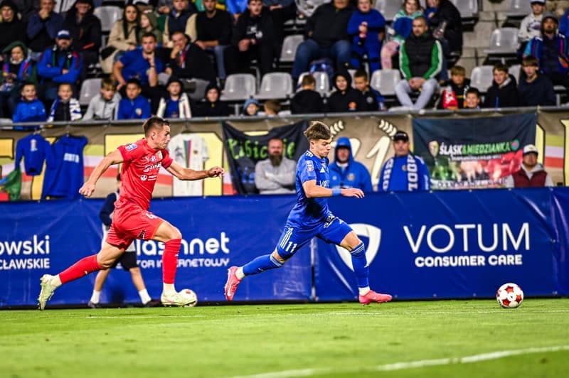 Football. STS Puchar Polski. Miedz Legnica - Pogon Siedlce. 24.09.2025