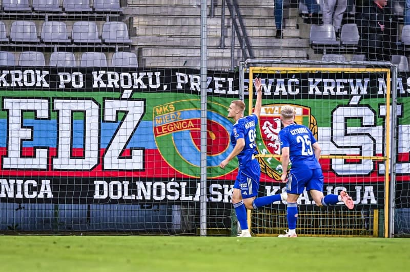 Football. STS Puchar Polski. Miedz Legnica - Pogon Siedlce. 24.09.2025
