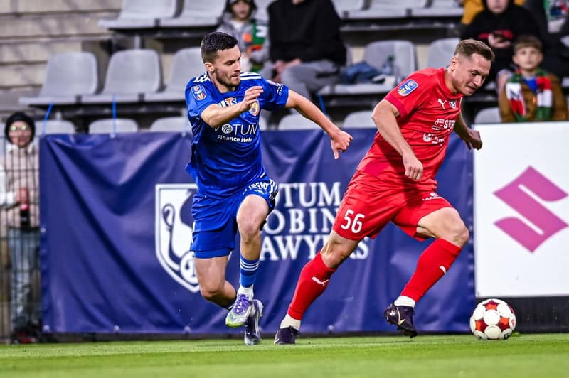 Football. STS Puchar Polski. Miedz Legnica - Pogon Siedlce. 24.09.2025