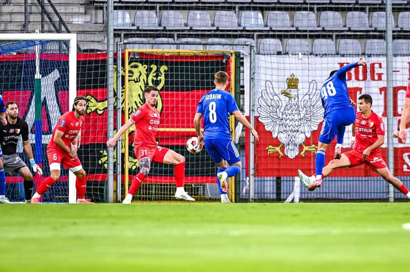 Football. STS Puchar Polski. Miedz Legnica - Pogon Siedlce. 24.09.2025