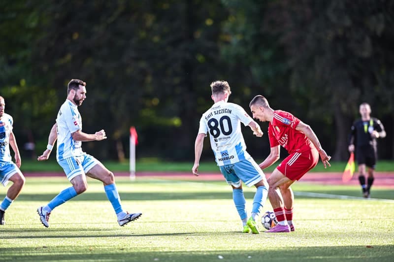 Football. STS Puchar Polski. Miedz II Legnica - Swit Szczecin. 23.09.2025