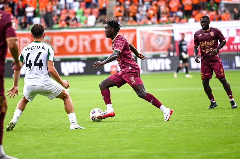Football. PKO BP Ekstraklasa. Zaglebie Lubin - Piast Gliwice. 30.08.2025