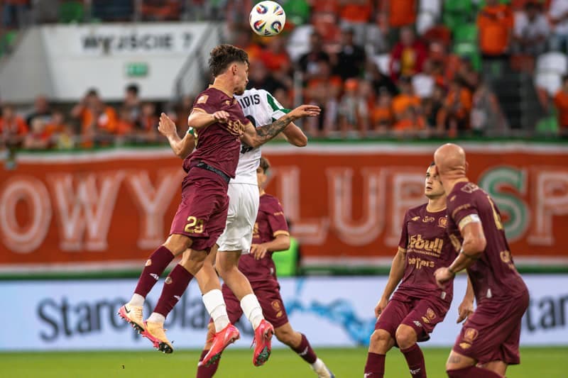 Football. PKO BP Ekstraklasa. Zaglebie Lubin - Piast Gliwice. 30.08.2025