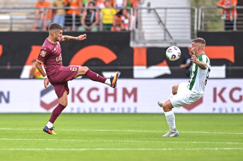Football. PKO BP Ekstraklasa. Zaglebie Lubin - Piast Gliwice. 30.08.2025