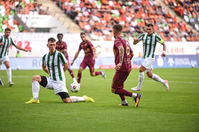 Football. PKO BP Ekstraklasa. Zaglebie Lubin - Piast Gliwice. 30.08.2025