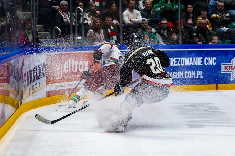 Ice Hockey. Tauron Hockey League. ECB Zaglebie Sosnowiec - GKS Tychy. 16.03.2026