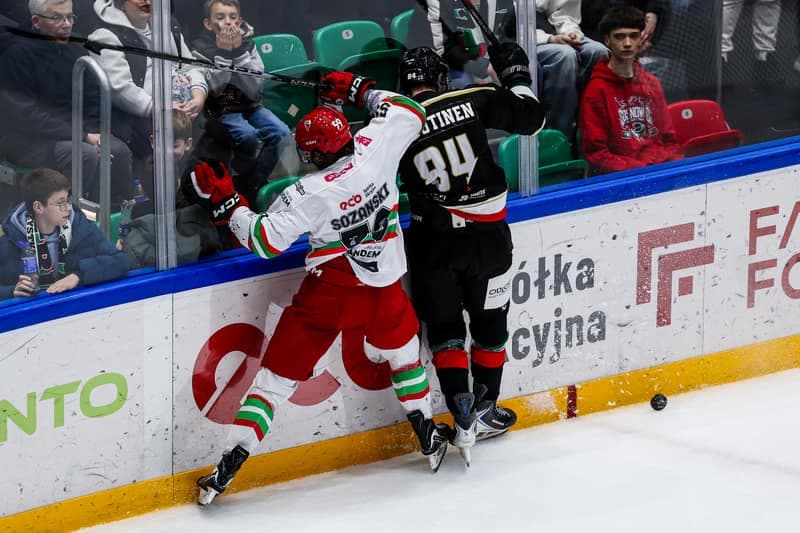 Ice Hockey. Tauron Hockey League. ECB Zaglebie Sosnowiec - GKS Tychy. 16.03.2026