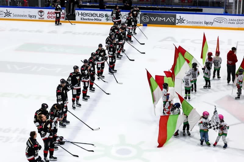 Ice Hockey. Tauron Hockey League. ECB Zaglebie Sosnowiec - GKS Tychy. 16.03.2026