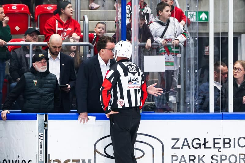 Ice Hockey. Tauron Hockey League. ECB Zaglebie Sosnowiec - GKS Tychy. 16.03.2026