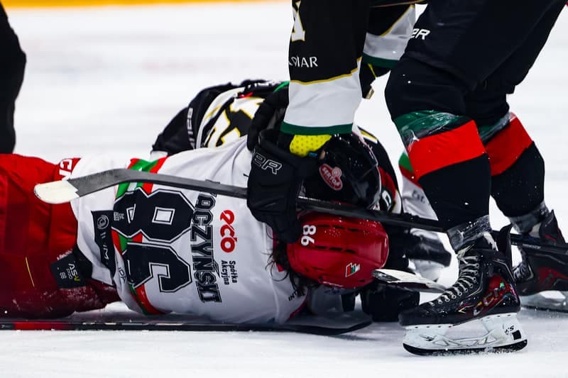 Ice Hockey. Tauron Hockey League. ECB Zaglebie Sosnowiec - GKS Tychy. 16.03.2026